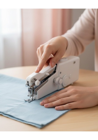 El Tipi Mini Dikiş Makinesi Perde Ve Kıyafet Tamiri İçin Renkli