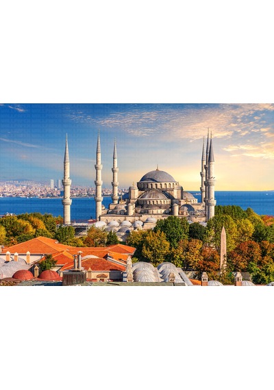 Sultanahmet Camii İstanbul Poster Duvar Kağıdı Renkli