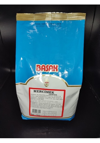 Başak Mercimek Çorba 3 KG