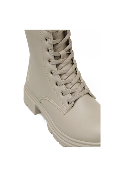 U.s. Polo Assn. Halles 3pr Bej Kadın Biker Bot 000000000101479760 Bej