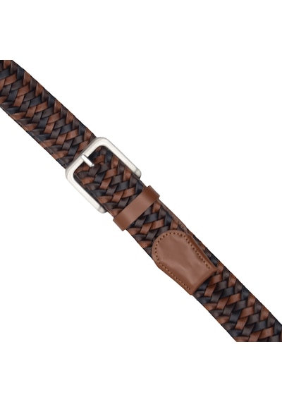 Pierre Cardin Premium Örgü Deri Kemer En 3,5 Cm Pc1714 Çok Renkli