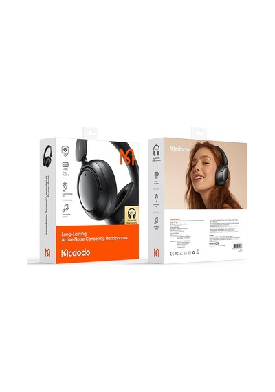 Hp-1400 T01 Series Anc Bluetooth Kulak Üstü Kulaklık Siyah