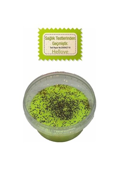 Slime Simli Kaliteli 1 Adet Fosfor Renk Ele Yapışmayan Pofuduk Yumuşacık Slime 001