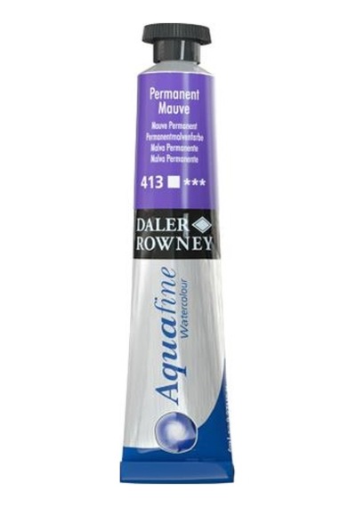 Daler Rowney Aquafine Tüp Suluboya 8ml MAUVE 413