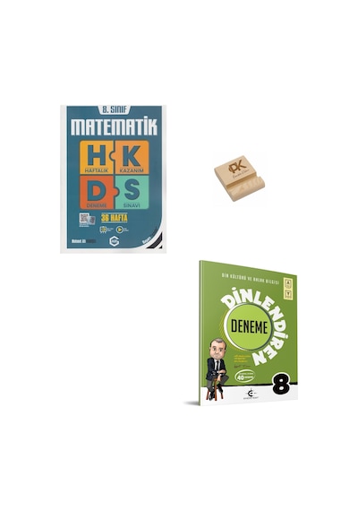 Arı Lgs 8. Sınıf Matematik Ve Din Kültürü Haftalık Kazanım Denemeleri + Telefon Standı