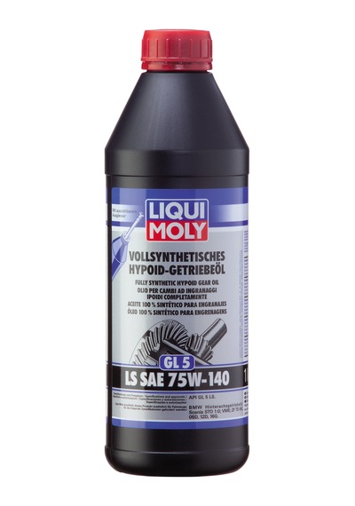 Liqui Moly Gl5 75W-140 Tam Sentetik Dişli Şanzıman Yağı 1 L