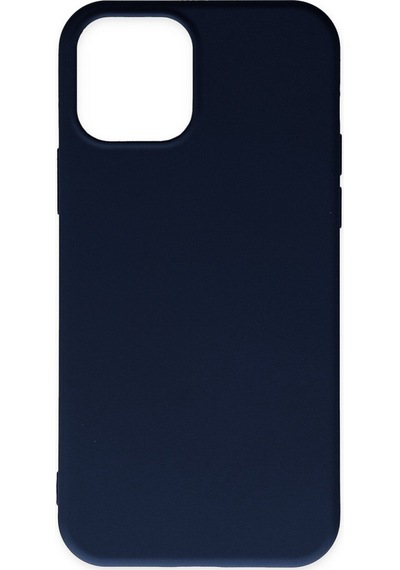 Apple iPhone Uyumlu 11 Pro Max - Kılıf Nano İçi Kadife Silikon - Lacivert