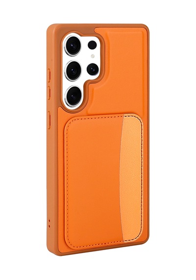 Zore Samsung Galaxy Uyumlu S24 Ultra Kılıf Kartlıklı Zore X-kart Silikon Kapak - Lacivert