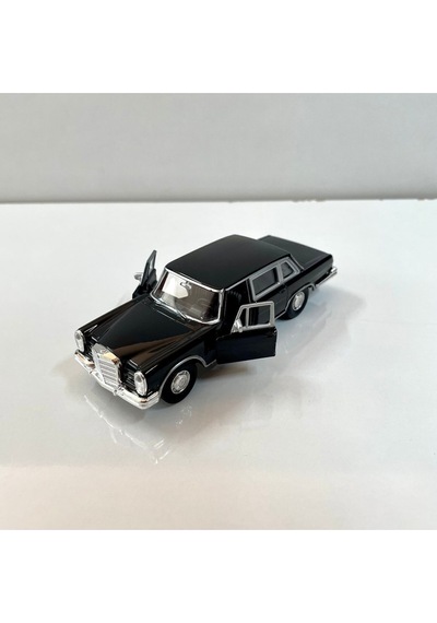 1963 Mercedes-benz 600 1/36 Ölçek Welly Diecast Metal Model Araba Oyuncak Araba Çek Bırak Araba