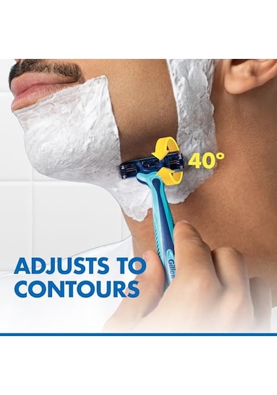 Gillette Blue3 Cool Kullan At Erkek Tıraş Bıçağı 3 Adet