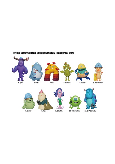 Monsters At Work Klipsli Figür Seri 36 21920