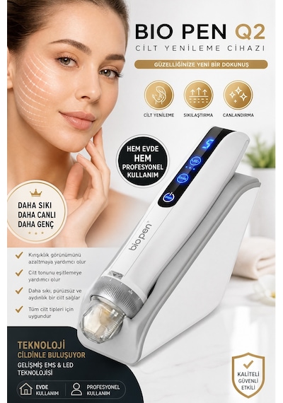 Bio Pen Q2 Microneedling Altın İğne Cihazı