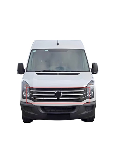 Ebal Otomotiv VW Crafter Krom Ön Panjur 6 prç. P.Çelik 2012-2016 ARASI