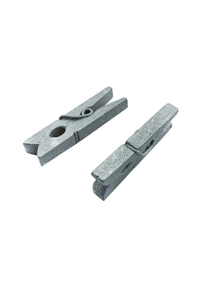 Mandal Ahşap Minik (100 Adet) Gümüş N11.13772