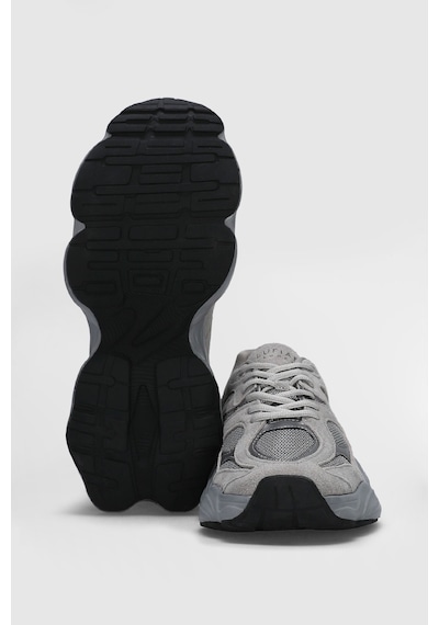Lufian Mark Erkek Deri Sneaker Ayakkabı Gri Gri 112230240100150