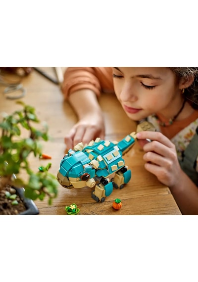 LEGO® Jurassic World Yavru Bumpy: Ankylosaurus 76962 - 7 Yaş ve Üzeri Kretase Kampı Hayranları için Yaratıcı Oyuncak Yapım Seti (358P) LEGO® Jurassic World Yavru Bumpy: Ankylosaurus 76962 - 7 Yaş ve Üzeri Kretase Kampı Hayranları için Yaratıcı Oyuncak Yapım Seti (358P)