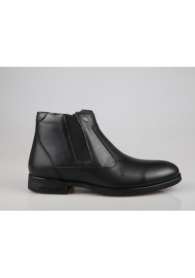 Pierre Cardin 1196063 Hakiki Deri Siyah Erkek Bot 001