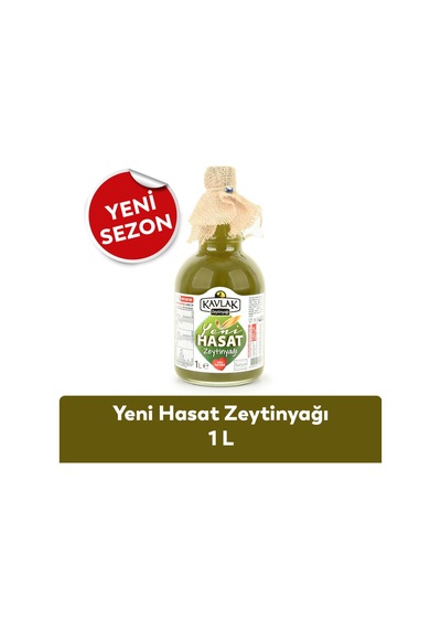 Yeni Hasat Soğuk Sıkım Zeytinyağı 1 Lt Gallone