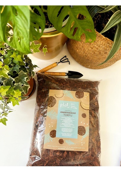 Plot Cocopeat/hindistan Cevizi Torfu /%100 Doğal Torf 5 Lt - 9 Lt 9 Lt 0,250
