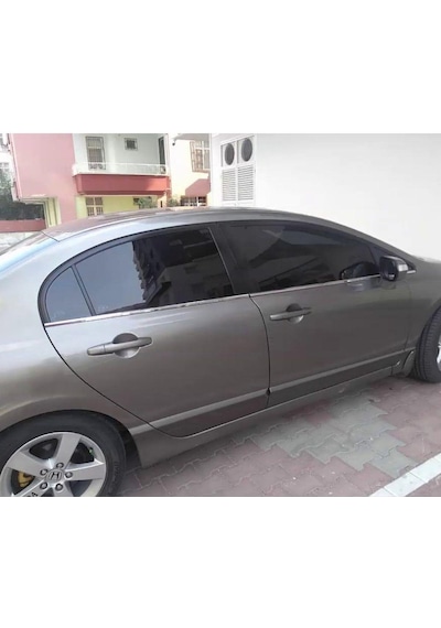 Honda Civic Fd6 Krom Cam Çıtası 2006-2011 6   Parça