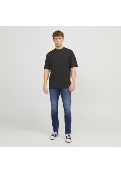 Jack & Jones Erkek Slim Fit Düsük Bel Jean - Glenn - 12109970 Blue Denim