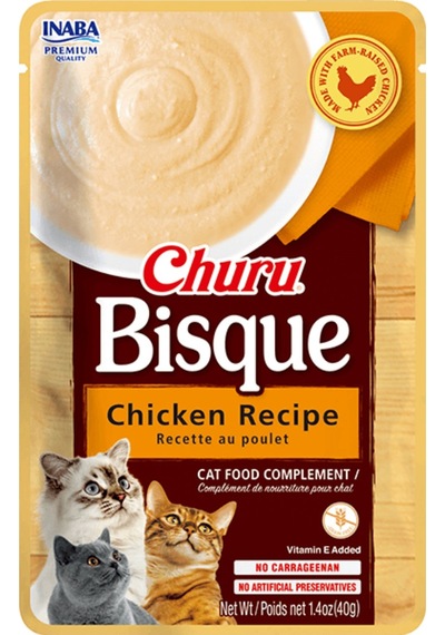 Inaba Ciao Churu Bisque Tavuklu Kedi Ödül Kreması 40 Gr