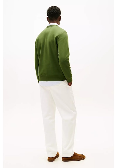 Tommy Hilfiger Erkek Diner Retro Logolu Bisiklet Yaka Sweatshirt - Yeşil Mountain Pine Tommy Hilfiger Erkek Diner Retro Logolu Bisiklet Yaka Sweatshirt - Yeşil Mountain Pine