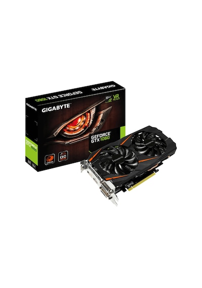 Gigabyte NVIDIA GeForce GTX 1060 Windforce OC GV-N1060WF2OC-6GD 6 GB GDDR5 192 Bit Ekran Kartı