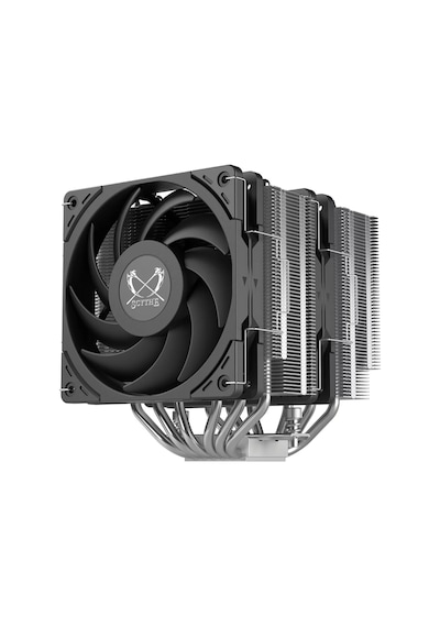 Scythe Magoroku İkiz Kule Dual Fan Cpu Hava Soğutucu, Intel Lga1700, Lga1151, Amd Am5, Am4 Desteği,