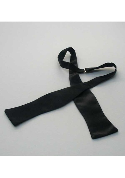 Gaffy Siyah Bağlamalı Model Saten Papyon - Bp - 29 Siyah