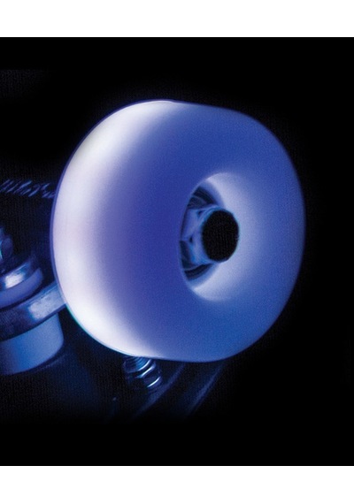 Rio Roller White Frost Işıklı Quad Paten Tekerleği 58 Mm-Beyaz Çok Renkli