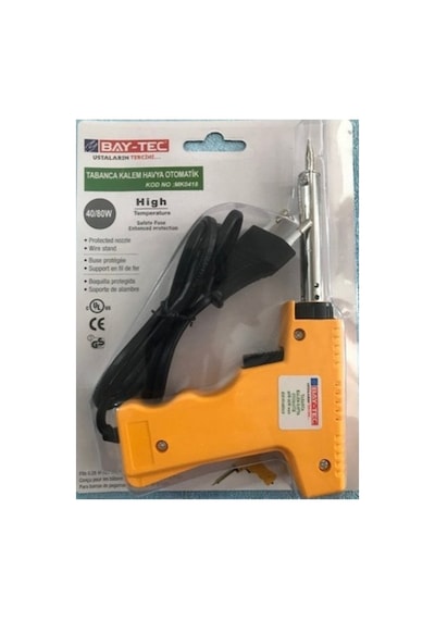 Tabancalı Kalem Havya Makinası 80 Watt Lehim Havya Tabancası