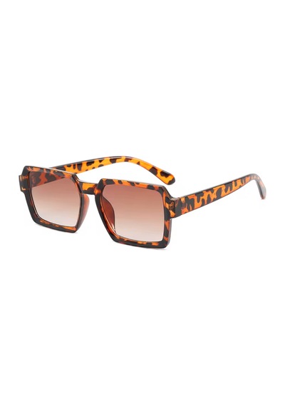 Mira Leopar Vintage Retro Güneş Gözlüğü