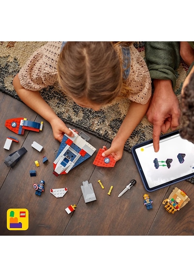 LEGO® ǀ Marvel Kaptan Amerika, Thanos'a Karşı 76319 - 4 Yaş ve Üzeri Süper Kahraman Seven Çocuklar için Yaratıcı Oyuncak Yapım Seti (107P) LEGO® ǀ Marvel Kaptan Amerika, Thanos'a Karşı 76319 - 4 Yaş ve Üzeri Süper Kahraman Seven Çocuklar için Yaratıcı Oyuncak Yapım Seti (107P)
