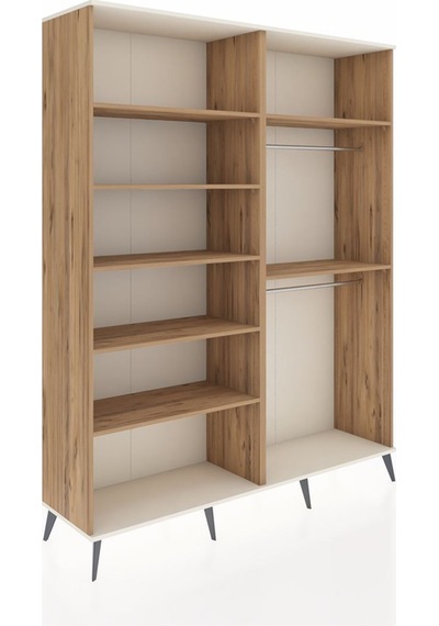 Hyperion Gardrop 7 Raflı 2 Askılı 176x44x221 Çam-aytaşı/çam Aytaşı/çam Hyperion Gardrop 7 Raflı 2 Askılı 176x44x221 Çam-aytaşı/çam Aytaşı/çam