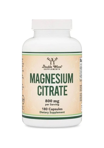 Double Wood Magnezyum Sitrate - 400 Mg 180 Kapsül