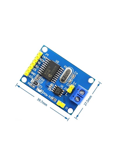 Mcp2515 Can Ağ Haberleşme Modülü Can Network Transceiver Klemens Soketler Araba Otomasyon