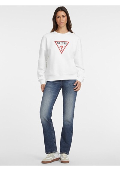 Guess Kadın Sweatshirt-w4yq00kc811 Beyaz