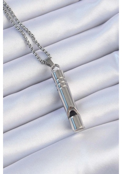 Mey İthalat Acil Durum Düdüğü 316l Çelik Kararma Yapmaz Yüksek Desibel Kolye Unisex - Özel Seri Meyeb64340c05483529cf0c0d9b8a Gümüş