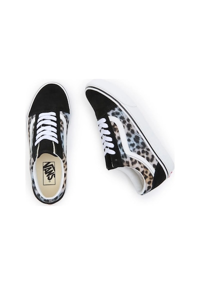 Vans Old Skool Ayakkabı Black Cheetah Kadın Sneaker Vn0a5jmı9no1 Vn0a5jmı9no1 Siy Siyah