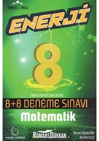Palme Yayıncılık 8. Sınıf LGS Matematik Enerji 8+8 Deneme