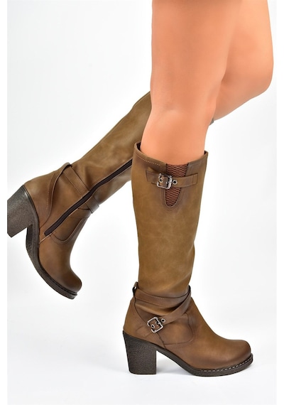 Fox Shoes Vizon Kadın Çizme C674250109 Vizon