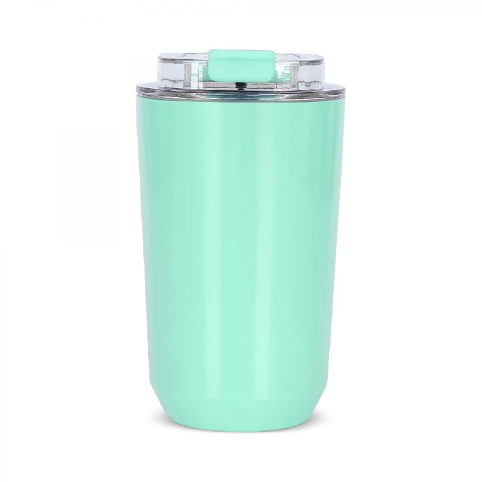 50's Style Wall Mug Termos Bardak 360ml Açık Yeşil