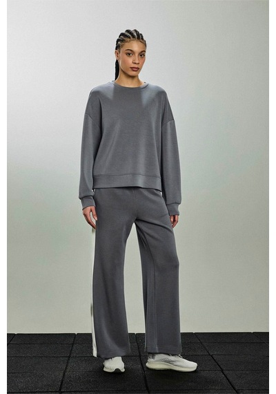 Defacto Modal Sporcu Sweatshirt F8353ax26spgr463 Gri-gr463
