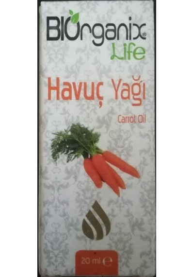 Biorganix Life Havuç Yağı 20 ML