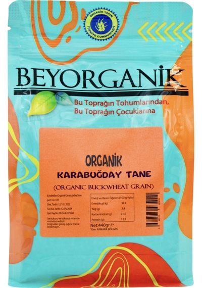 Beyorganik Karabuğday Tane 440  G