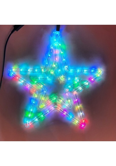 Rgb Yıldız Led 20 Animasyonlu Işıklı Süs