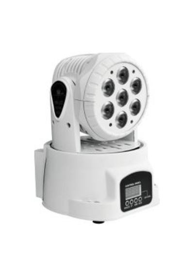 Wslightings Wsl7X12S Led Speed Mini Wash Moving Head Beyaz