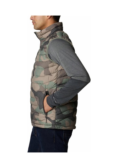 Columbia Powder Lite Erkek Yelek-5840 Haki
