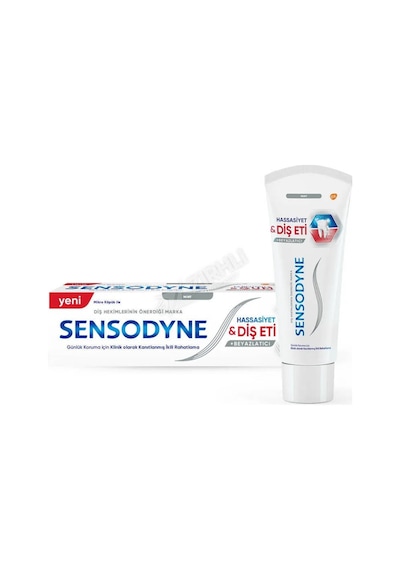 4 Adet Sensodyne Diş Eti & Hassasiyet Beyazlatıcı Diş Macunu 75 Ml